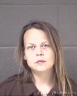 Mugshot of AMANDA KAY PENLAND booked in Buncombe County, North Carolina on April 6, 2026