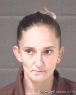 Mugshot of AMBER NICOLE RAY booked in Buncombe County, North Carolina on June 26, 2026