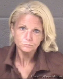 Mugshot of ANDREA BETH SPROUSE booked in Buncombe County, North Carolina on July 9, 2026