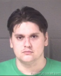 Mugshot of Alexander Julian Villarreal booked in Buncombe County, North Carolina on August 18, 2026