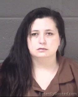 Mugshot of AMANDA NICOLE WOOD booked in Buncombe County, North Carolina on March 19, 2026