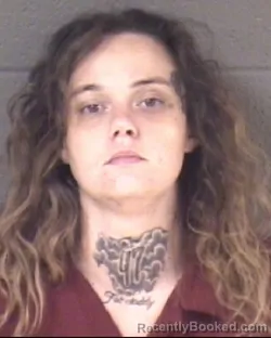Mugshot of BRANDI LYNN CORDELL booked in Buncombe County, North Carolina on May 22, 2026