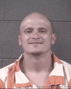 Mugshot of Brandon Lee Kerley booked in Buncombe County, North Carolina on August 22, 2026