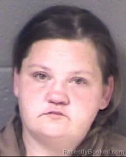 Mugshot of CHRISTINA AMALIA ARNOLD booked in Buncombe County, North Carolina on April 7, 2026