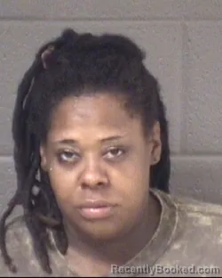 Mugshot of Cheron Nicole Davis booked in Buncombe County, North Carolina on August 22, 2026