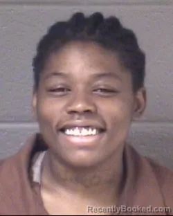 Mugshot of Cheyrae Anora Nicole Holloway booked in Buncombe County, North Carolina on September 14, 2026