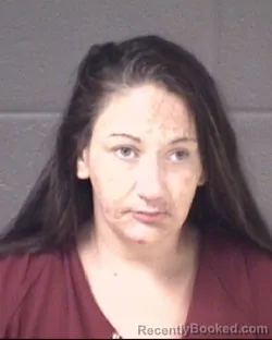 Mugshot of Christina Loera booked in Buncombe County, North Carolina on August 18, 2026