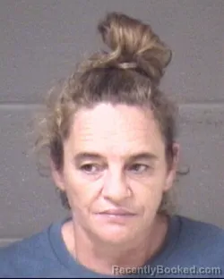 Mugshot of Carrie Amanda Marler booked in Buncombe County, North Carolina on September 12, 2026