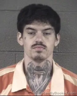 Mugshot of CHRISTIAN EZEKIEL MAYNEZ booked in Buncombe County, North Carolina on July 3, 2026