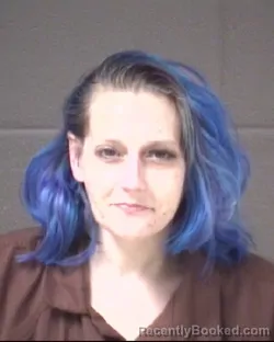 Mugshot of CRYSTAL FRANCES MERRITT booked in Buncombe County, North Carolina on April 6, 2026