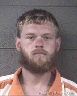 Mugshot of CALEB GEORGE ROBINSON booked in Buncombe County, North Carolina on July 22, 2026