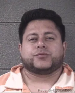 Mugshot of Didier Mejia Bravo booked in Buncombe County, North Carolina on October 24, 2026