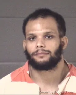 Mugshot of Darius Deandre Lee Holloway booked in Buncombe County, North Carolina on August 17, 2026