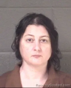 Mugshot of DELILAH MAYE KURTZ booked in Buncombe County, North Carolina on March 22, 2026