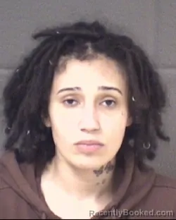 Mugshot of DESTINY ANNE MATTOX booked in Buncombe County, North Carolina on March 16, 2026