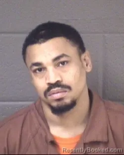 Mugshot of DESHAWN LAMAR PERRY booked in Buncombe County, North Carolina on May 23, 2026