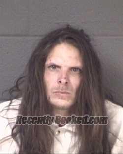 Booking photo from Buncombe County, North Carolina