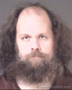 Mugshot of Daniel Roy Wiley booked in Buncombe County, North Carolina on August 28, 2026