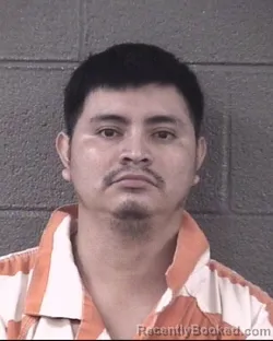 Mugshot of EDGAR GUZMAN MENDEZ booked in Buncombe County, North Carolina on August 4, 2026