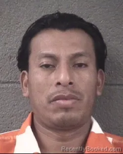 Mugshot of EDGAR GUDIEL RAMIREZ VASQUEZ booked in Buncombe County, North Carolina on May 9, 2026