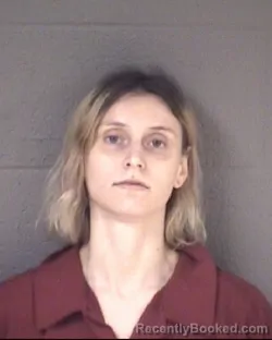 Mugshot of HEAVEN MARIE FEHR booked in Buncombe County, North Carolina on March 23, 2026