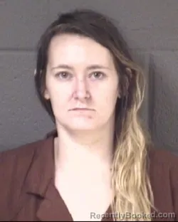 Mugshot of Halie Kristen Johnson booked in Buncombe County, North Carolina on September 8, 2026