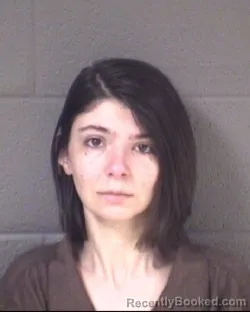 Mugshot of HALEY DAWN STOUGHTON booked in Buncombe County, North Carolina on March 26, 2026