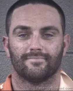 Mugshot of JOSHUA ADAM BARRETT booked in Buncombe County, North Carolina on May 7, 2026