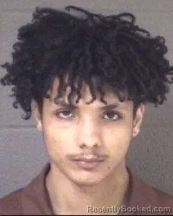 Mugshot of JAYDEN LEE MYERS booked in Buncombe County, North Carolina on March 19, 2026