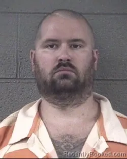 Mugshot of Jeffrey Todd Reckinger booked in Buncombe County, North Carolina on August 28, 2026