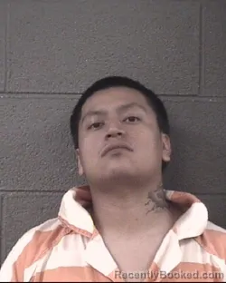 Mugshot of Joshua Sanchez Ramirez booked in Buncombe County, North Carolina on August 17, 2026