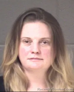 Mugshot of JUSTINE KATHERINE VERSE booked in Buncombe County, North Carolina on March 22, 2026