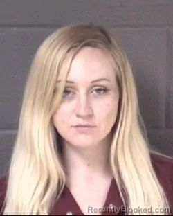 Mugshot of KARA NICOLE ERVIN booked in Buncombe County, North Carolina on May 17, 2026