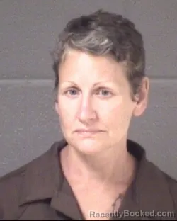Mugshot of Kelly Sue Ludtke booked in Buncombe County, North Carolina on August 27, 2026
