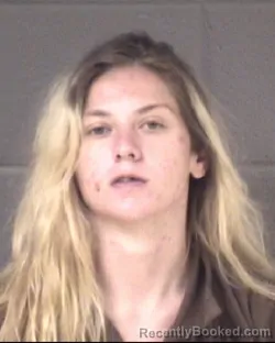 Mugshot of KAYLA MARIE OVERMAN booked in Buncombe County, North Carolina on May 16, 2026