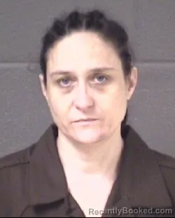 Mugshot of Kimberly Capehart Smith booked in Buncombe County, North Carolina on August 28, 2026