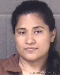 Mugshot of LIYIA MARINA GARCIA ROMERO booked in Buncombe County, North Carolina on July 5, 2026