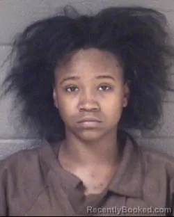 Mugshot of MAKYRA LESHAE DAVIS booked in Buncombe County, North Carolina on March 23, 2026