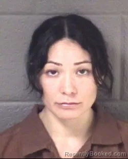 Mugshot of MEGAN ANGELICA NAVARRETE booked in Buncombe County, North Carolina on March 25, 2026