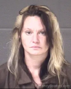 Mugshot of Maggie Victoria Pressley booked in Buncombe County, North Carolina on August 29, 2026