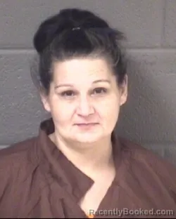 Mugshot of MELISSA JEAN THOMPSON booked in Buncombe County, North Carolina on March 17, 2026