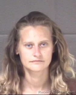 Mugshot of Mercedes Lynn Wright booked in Buncombe County, North Carolina on September 15, 2026