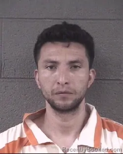 Mugshot of NELSON DAVID RIVAS FUNES booked in Buncombe County, North Carolina on July 2, 2026