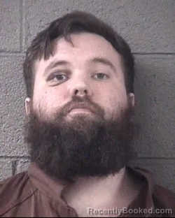 Mugshot of Ryan Patrick Carney booked in Buncombe County, North Carolina on August 29, 2026