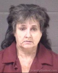 Mugshot of REBECCA DENISE SHELTON booked in Buncombe County, North Carolina on July 7, 2026