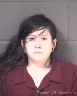 Mugshot of SADIE JANE BOYER booked in Buncombe County, North Carolina on May 25, 2026
