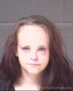 Mugshot of Sarah Louise Huffman booked in Buncombe County, North Carolina on September 12, 2026