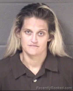 Mugshot of Shelby Lynn Laughter booked in Buncombe County, North Carolina on August 24, 2026