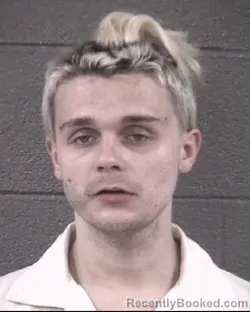 Mugshot of TYLER DALLAS METCALF booked in Buncombe County, North Carolina on March 22, 2026