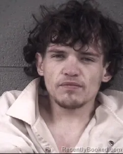 Mugshot of TREVOR DEWAYNE PIETER THOMPSON booked in Buncombe County, North Carolina on March 30, 2026